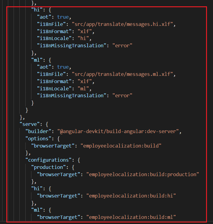 Localization In Angular 8 Employee App